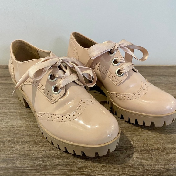 Ankle Boot with heel, blush pink - Picture 1 of 4